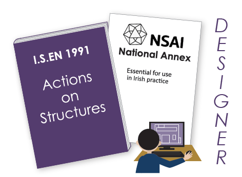 I.S. EN 1991 Actions on structures book graphic